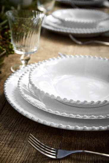 Soup plate|for pasta 24cm|0.61L, PEARL, white|Costa Nova