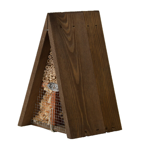 Domeček pro hmyz BEST FOR BIRDS, hnědý, 19 x 17 x 28 cm (DOPRODEJ)|Esschert Design