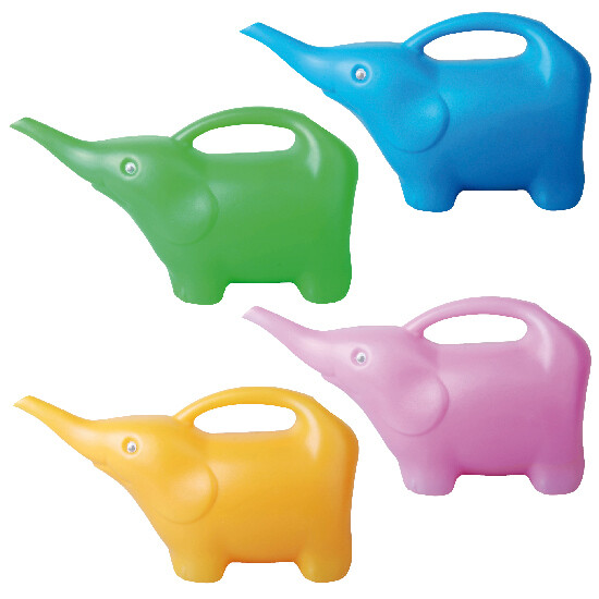 ED Children's teapot ELEPHANT Elephant, blue/green/pink/yellow (no.1 - no.4), 28x12x16cm|Esschert Design