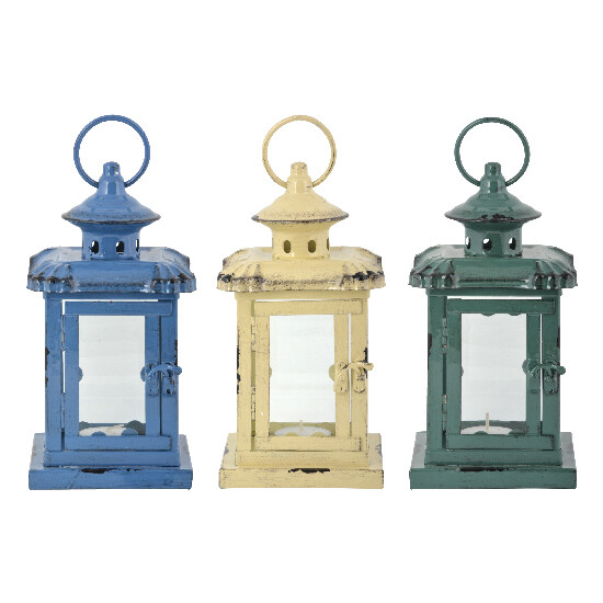Romantic lantern, 12x12x22 cm, package contains 3 pieces! (SALE)|Esschert Design