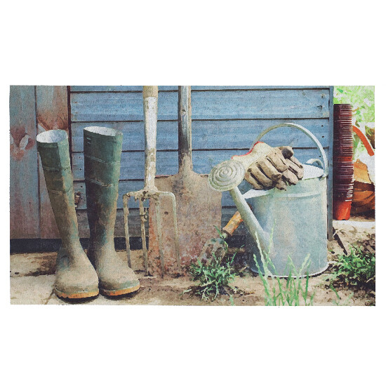 Cast iron mat pad "BEST FOR BOOTS" - Garden tools, colors, 75 x 45 cm (SALE)|Esschert Design