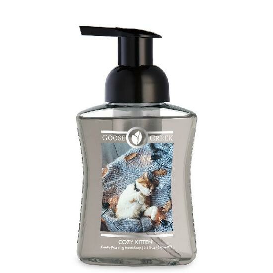 VEGAN Foam soap 260 ml COZY KITTEN, vegan, without GMO, paraffin and parabens|Goose Creek