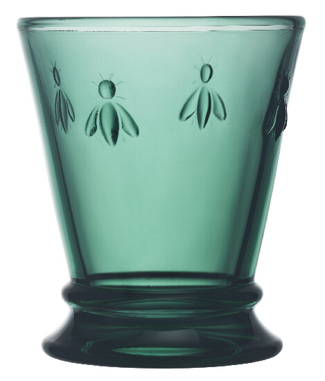 Glass 0.26L, ABEILLE, emerald|La Rochere