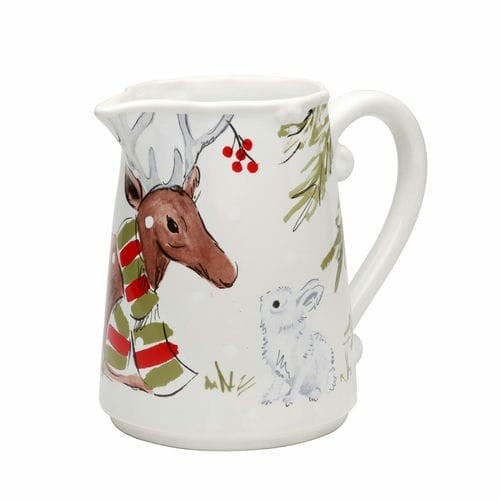 Pitcher 1.9L, DEER FRIENDS, white|Casafina