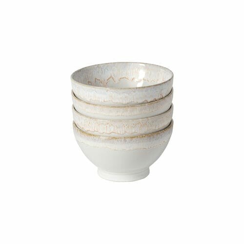 Miska - set 4ks 15cm | 0,55 L, LATTE BOWLS, biela | Costa Nova