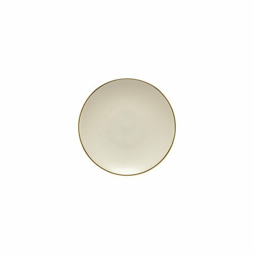 Dessert plate 17 cm, AUGUSTA, Natural-gold (SALE)|Costa Nova