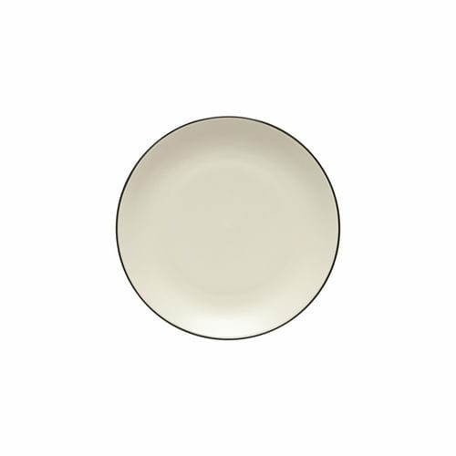 ED Dessert plate 21 cm, AUGUSTA, black|Natural-black|Costa Nova