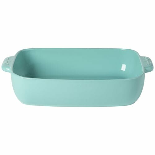 Baking dish 41x27cm CASA STONE, blue (aqua) (SALE)|Casafina