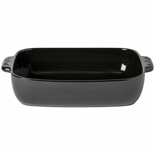 Baking dish 41x27cm CASA STONE, black (Midnight Black) (SALE)|Casafina