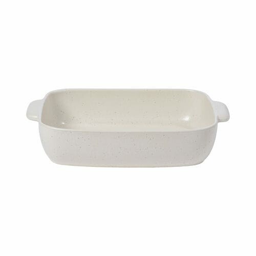 Baking dish 41x27x8cm, PACIFICA, white (vanilla)|Casafina