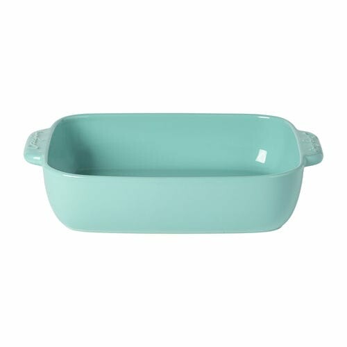 Baking dish 33x22cm CASA STONE, blue (aqua) (SALE)|Casafina