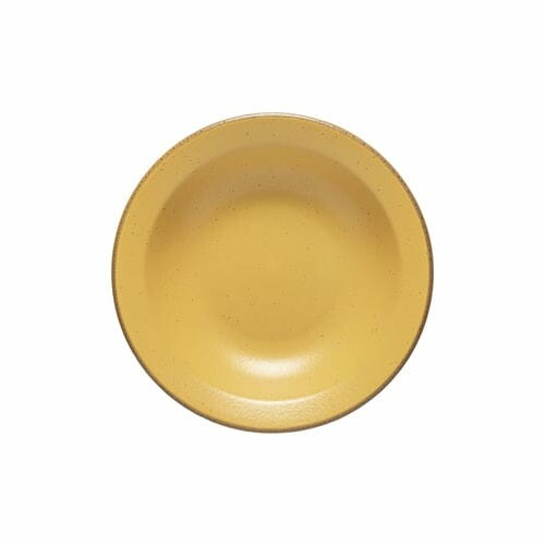 Soup bowl|pasta diameter 24x5cm POSITANO, yellow-sprinkled (SALE)|Casafina