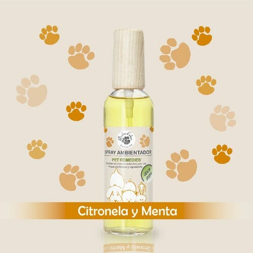 Pet odor absorbing spray 100ml. Citronella y Menta|Boles d'olor