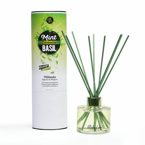 Diffuser MIKADO 125 ml. Mint, Citronella & Basil|Boles d'olor