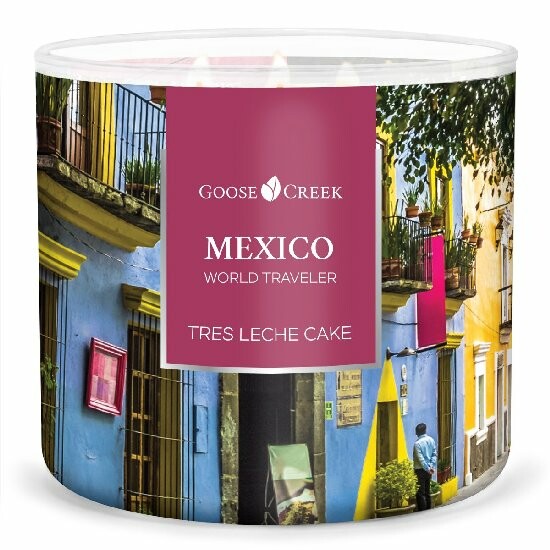 Sviečka WORLD TRAVELER 0,45 KG MEXICO - TRES LECHE, aromatická v dóze | Goose Creek