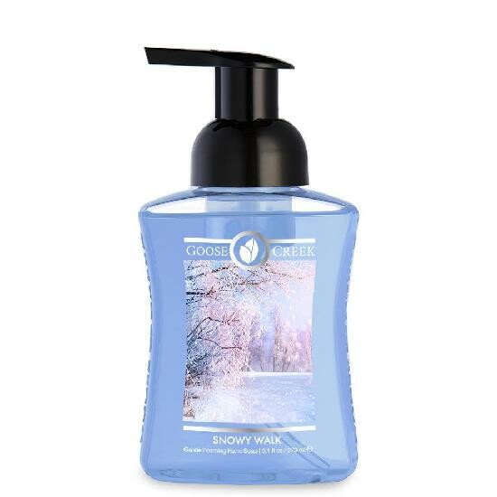 VEGAN Foam soap 260 ml SNOWY WALK, vegan, without GMO, paraffin and parabens|Goose Creek