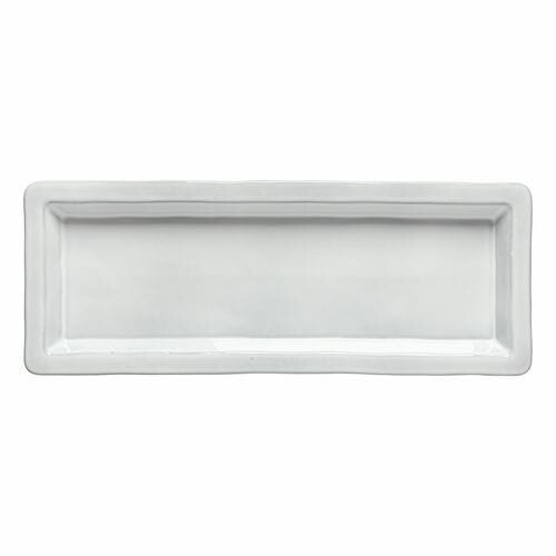 Tray 37x14cm, PLANO, white|Costa Nova