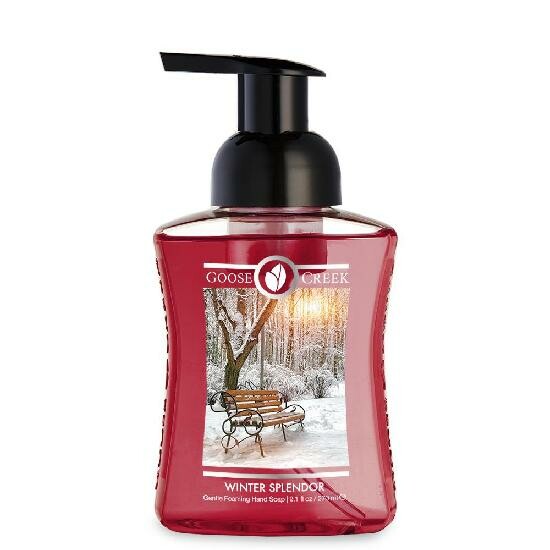 VEGAN Mýdlo pěnové 260 ml WINTER SPLENDOR, vegan, bez GMO, parafínu a parabenů|Goose Creek