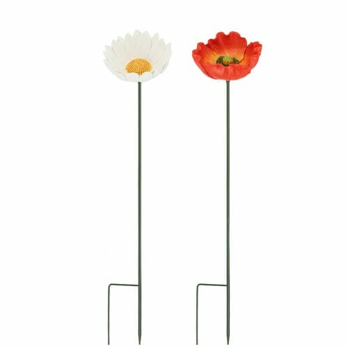 Zapich Flower OUTDOOR, daisy(no.1)/poppy(no.2), 111cm|Esschert Design