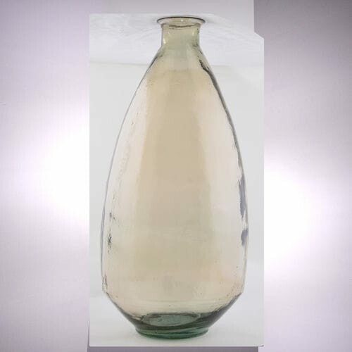 ED ADOBE vase, 80cm|25L, bottle brown|smoke|Vidrios San Miguel|Recycled Glass