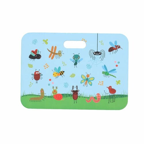 Nakolannik z owadami HMYZ INSECTS, dziecięcy, ogrodowy, 28x20x2cm|Esschert Design