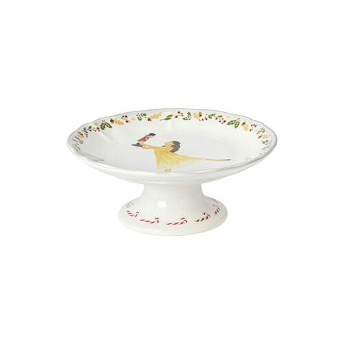 Cake tray|fruit diameter 21x8cm, THE NUTCRACKER, white (SALE)|Casafina