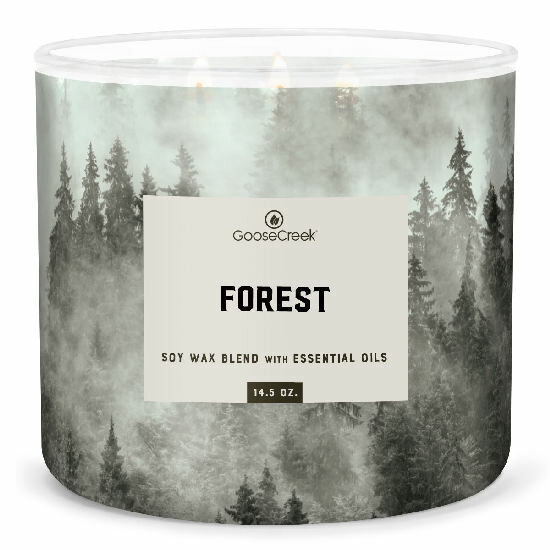 Sviečka MEN'S COLLECTION 0,41 KG FOREST, aromatická v dóze, 3 knôty | Goose Creek