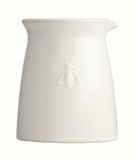 Pot for butter/jam/dip ABEILLE, h. 9cm, white|ECRU|La Rochere