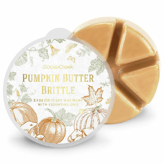 Vosk PUMPKIN BUTTER BRITTLE, 59g , do aroma lampy|Goose Creek