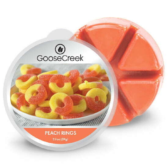 Vosk PEACH RINGS, 59g , do aroma lampy|Goose Creek