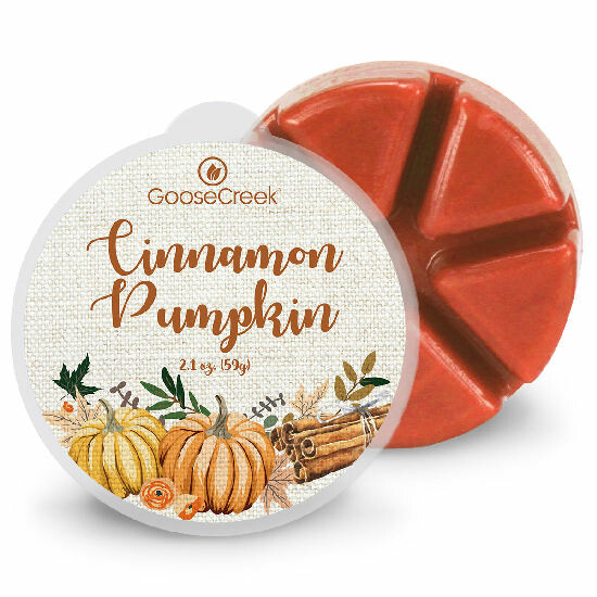 CINNAMON PUMPKIN wax, 59g, for aroma lamp|Goose Creek