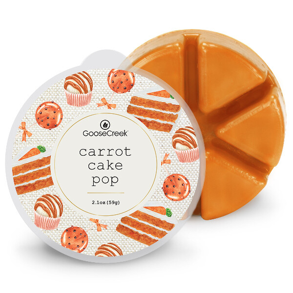 Wosk CARROT CAKE POP, 59g, do lamp zapachowych|Goose Creek