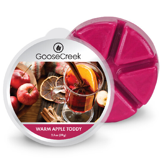 WARM APPLE TODDY wax, 59g, for aroma lamp|Goose Creek