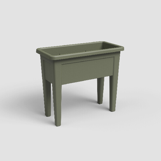 Sadbovač|box pro pěstování rostlin VENEZIA, 80cm, plast, zelená|DRY GREEN|Artevasi