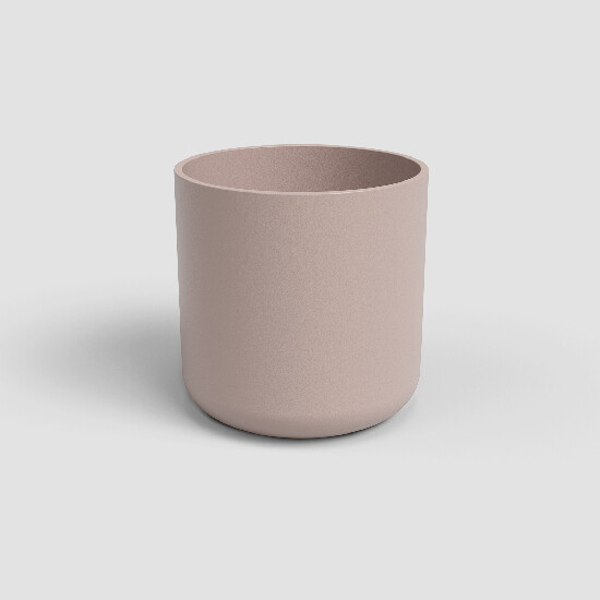 Květináč JUNO, 14cm, keramika, sv.růžová|LIGHT PINK|Artevasi