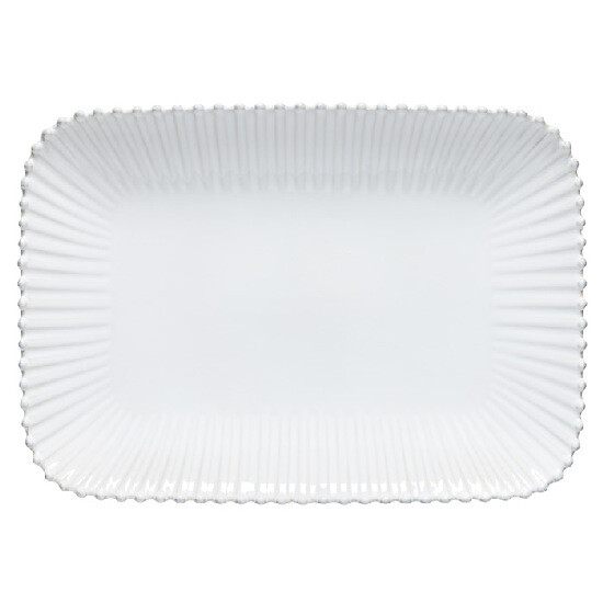 Tray 40x28cm, PEARL, white|Costa Nova