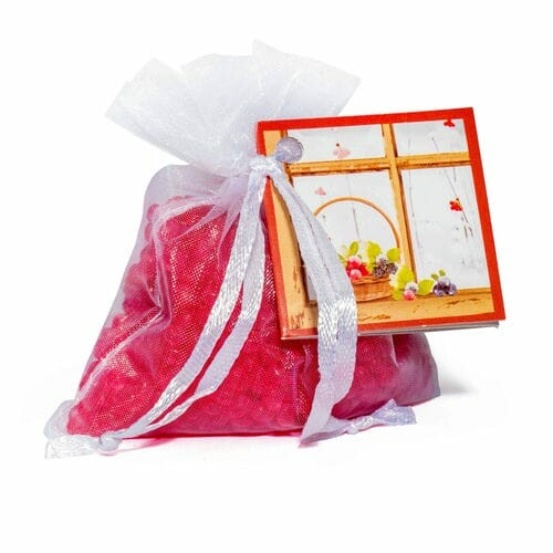 Scented bag ORGANZA 7 x 7.5 x 3 cm Winter Fruits|Boles d'olor