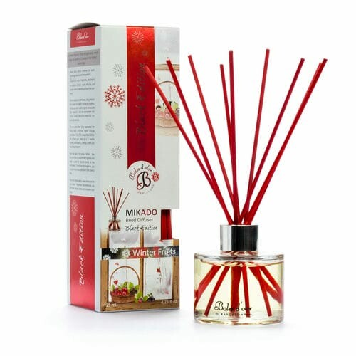 Diffuser MIKADO BLACK EDITION 125 ml. Winter Fruits|Boles d'olor