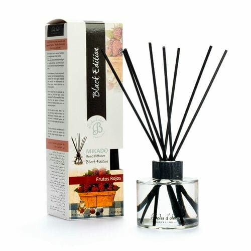 Diffuser MIKADO BLACK EDITION 125 ml. Frutos Rojos|Boles d'olor