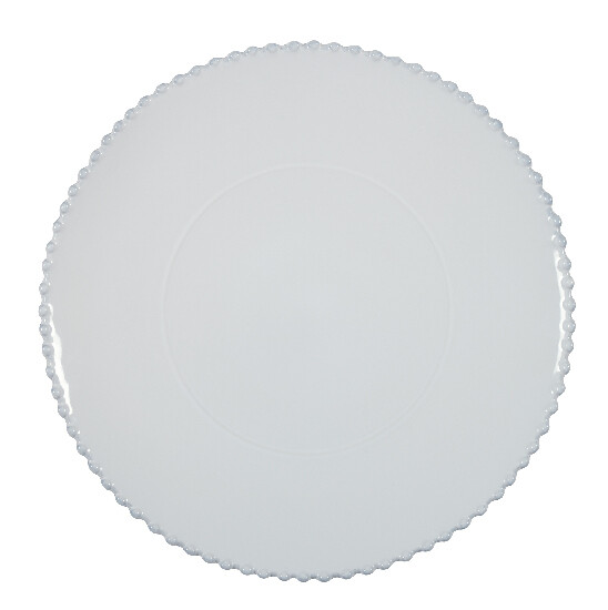 Plate | tray 33 cm, PEARL, white | Costa Nova