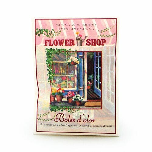 Vonný sáček KAPESNÍ MALÝ, papírový, 5,5 x 7,5 x 0,3 cm, Flower Shop|Boles d´olor