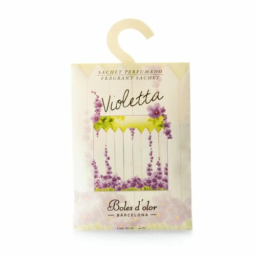 Woreczek na perfumy DUŻY, papierowy, 12 x 17 x 0,3 cm, Violetta|Boles d'olor