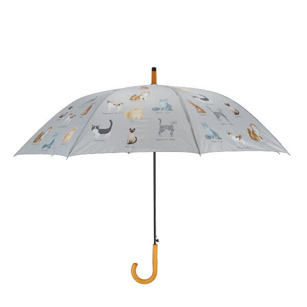 Parasol z kotami KOTY, średnica 120x95cm|Esschert Design