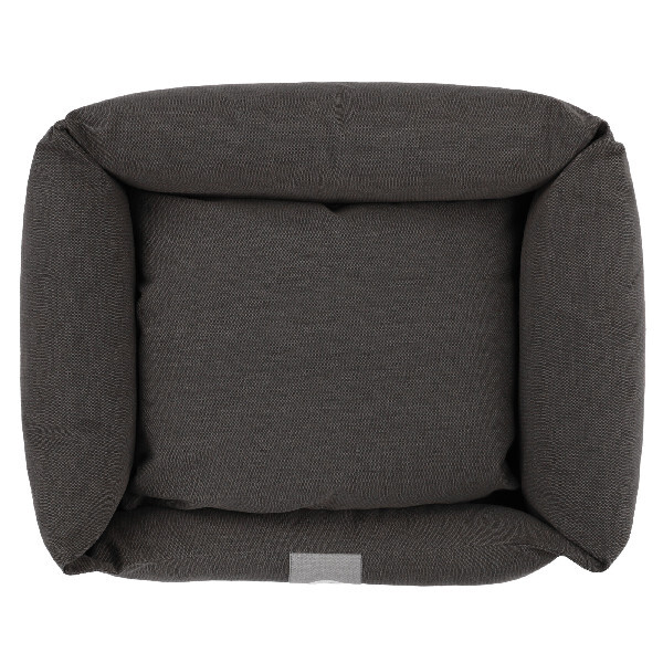 Pelech pre psa s okrajom 60x40x18cm, COCOON CANVAS, Anthracite|Van Baal