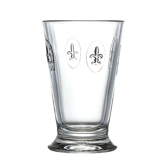 ED Glass 0.3L, FLEUR DE LYS, clear|La Rochere