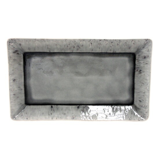 Tray 40x24cm, MADEIRA, grey|Costa Nova