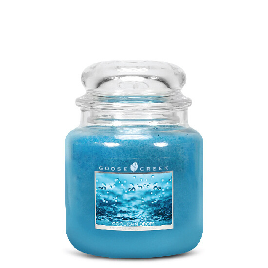 Candle 0.45 KG "Cold drops", aromatic in a jar (COOL RAIN DROPS)|Goose Creek