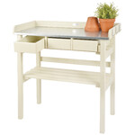 Transplant table FARMA, white|Esschert Design