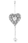 Heart with hearts on a chain, 0.5 x 14 x 47 cm | Ego Dekor