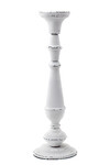 Metal candlestick, white, V|Ego Dekor